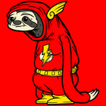Flash Sloth Kids Tee