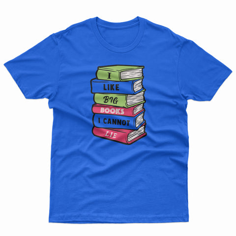 I Like Big Books Kids Tee