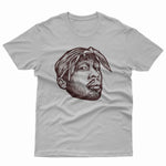 Tupac Inspired Art Kids Tee