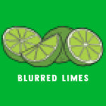 Blurred Limes Tee