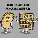 Waffles are Pancakes with Abs Kids Tee